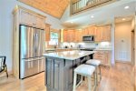 Spacious Fully Stocked Kitchen with Island